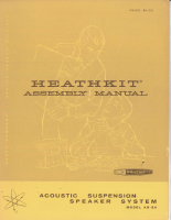 Heathkit AS-2A-Assembly - Manual 